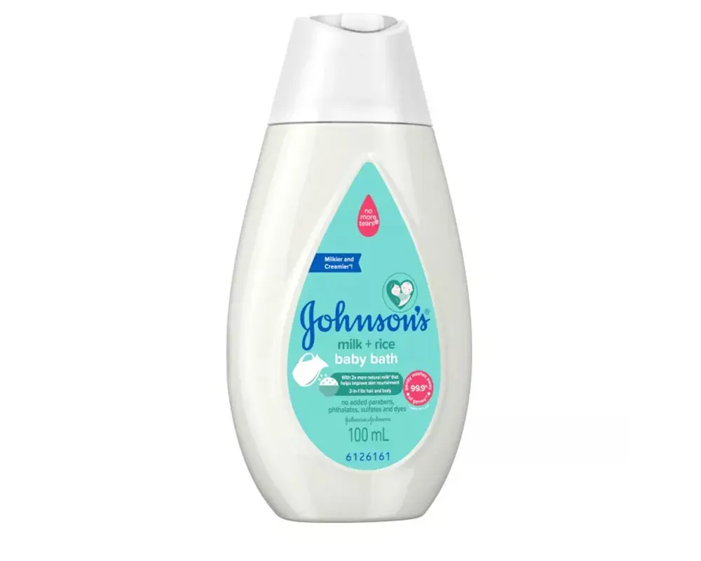 Johnson Milk+Rice Baby Bath 100ml (Malaysia)