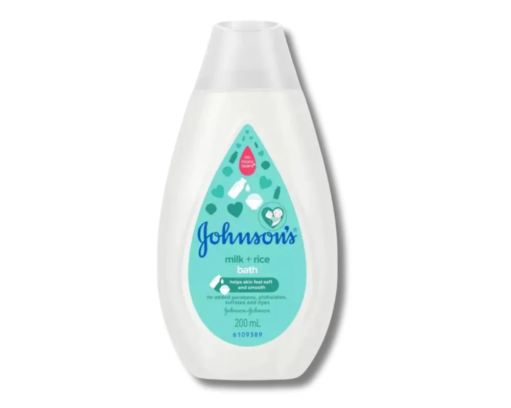 Johnson's Milk + Rice Baby Bath 200ml (Imported)