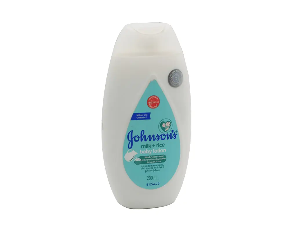 Johnson's Milk + Rice Baby Lotion 200ml (Imported)