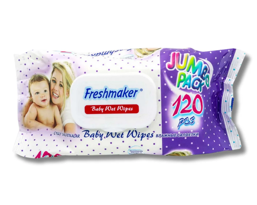 Freshmaker Baby Wet Wipes 120Pcs