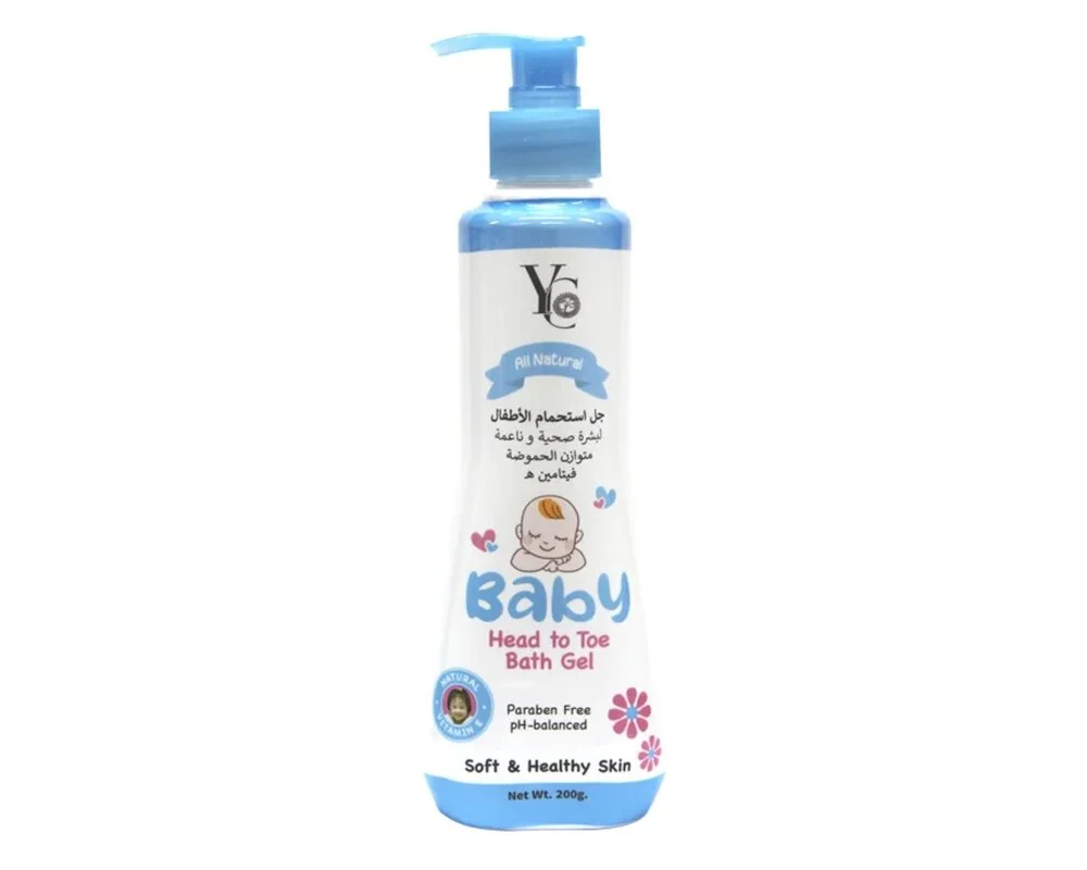 YC Baby Head To Toe Bath Gel 200gm Thailand