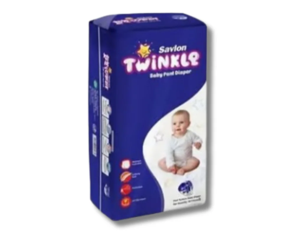 Savlon Twinkle Baby Pant Diaper M 40Pcs