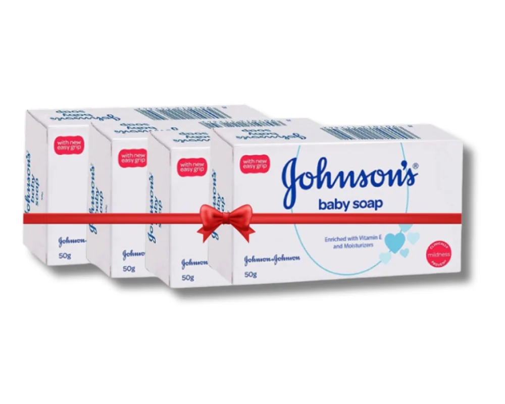 Johnson's Baby Soap 50gm (Buy3 Get1 Free) India