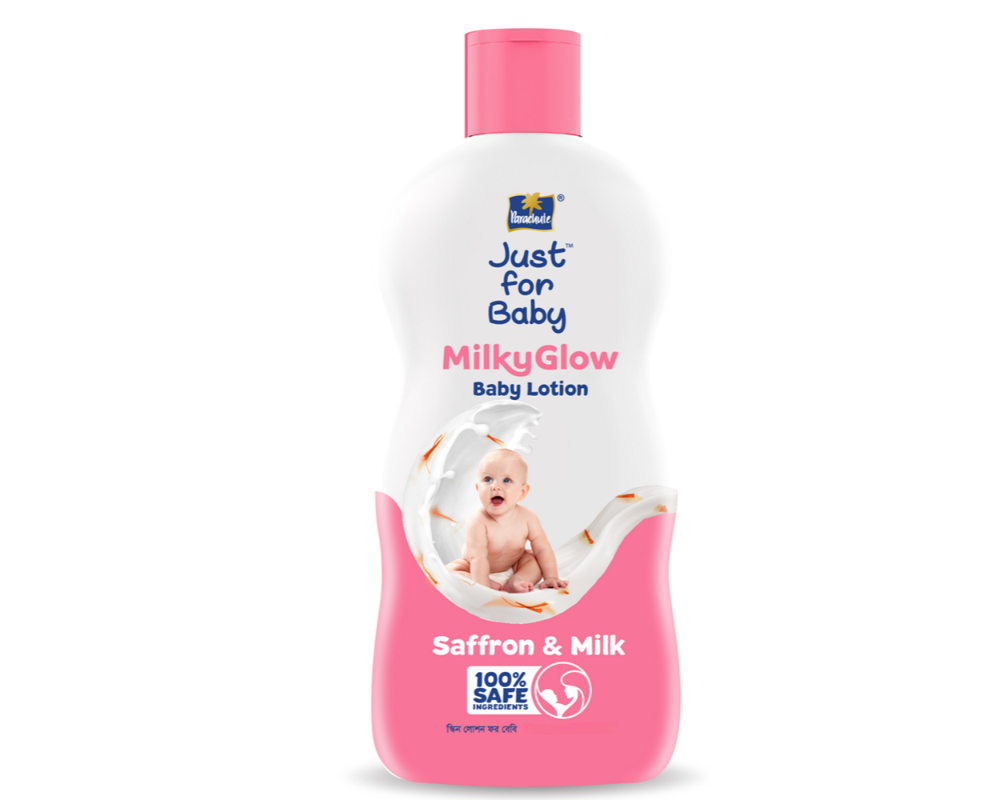 Parachute Just For Baby Milky Glow Lotion 200ml (Buy1 Get100ml L Free)
