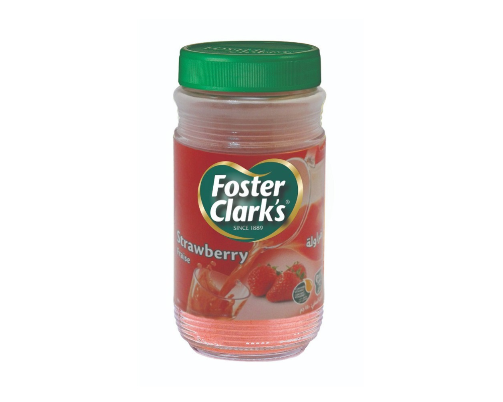 Foster Clark's Strawberry Instant Drink Powder 450gm (Jar)