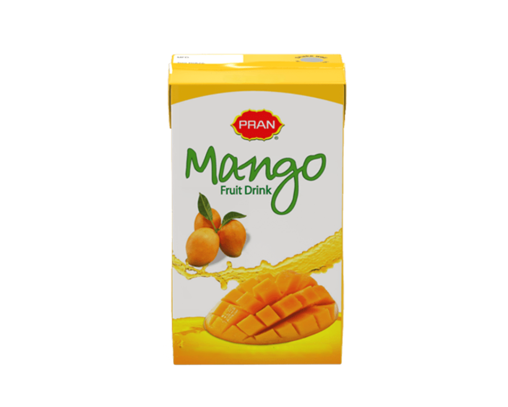 PRAN Mango Fruit Drink 125ml (Tetra)