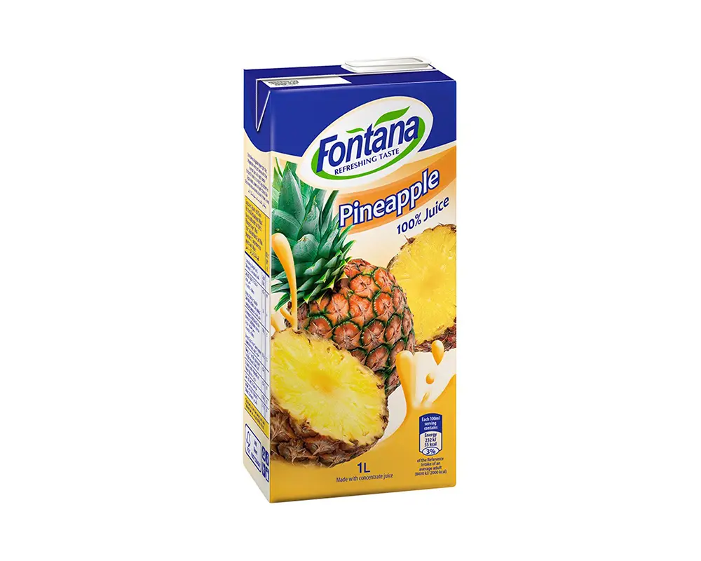 Fontana Pineapple Juice 1Ltr.