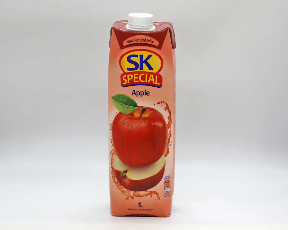 SK Special Natural Apple Juice 1Ltr. Priz. Cyprus