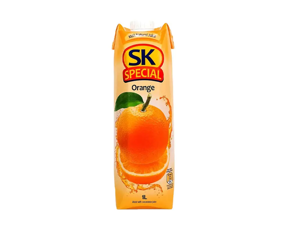 SK Special Orange Juice 1Ltr. Priz. Cyprus