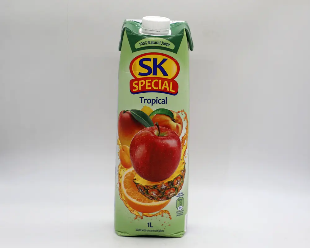 SK Special Tropical 7 Fruits Juice 1Ltr. Priz. Cyprus