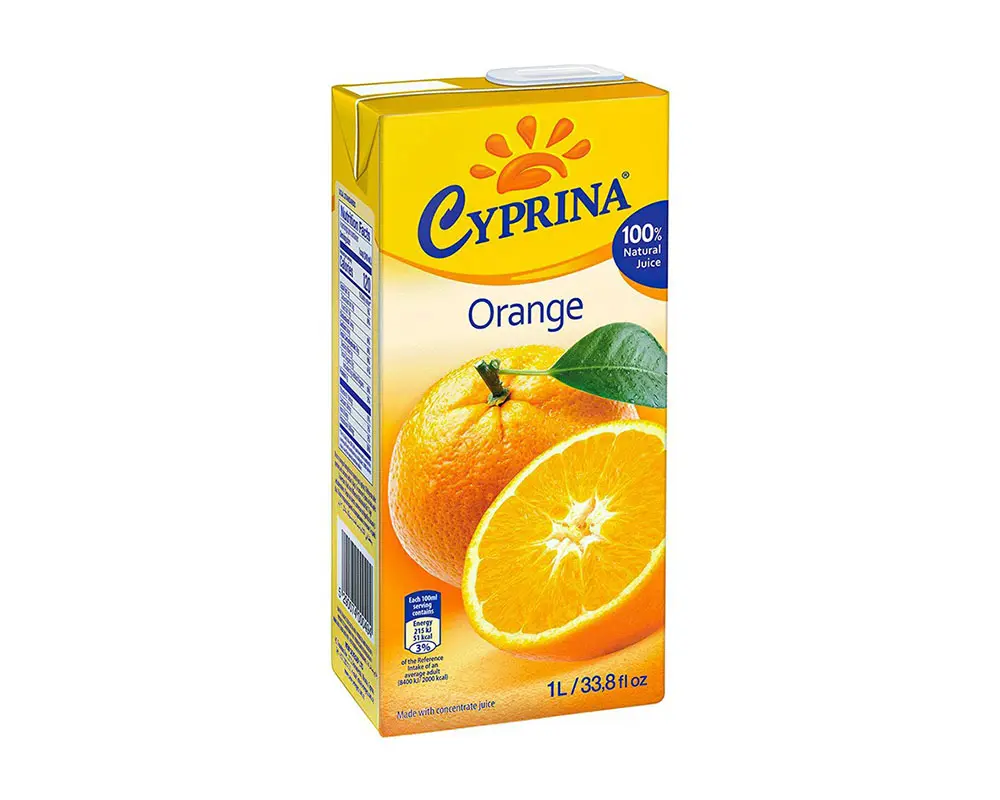Cyprina Orange Juice 1Ltr.