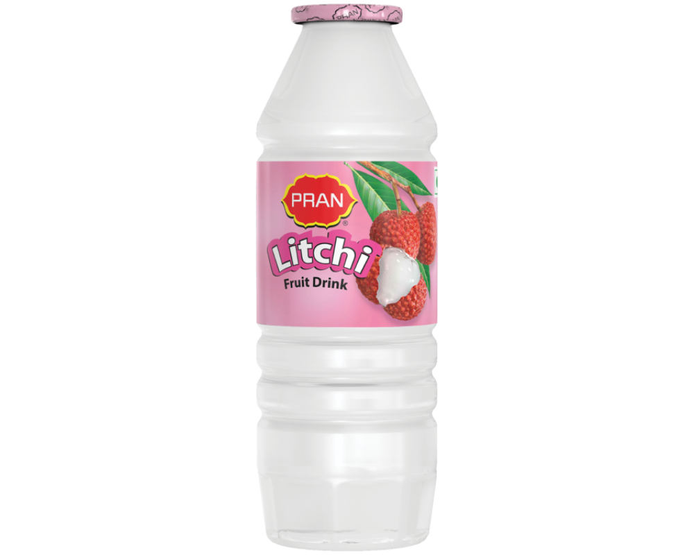 PRAN Litchi Drink 250ml (Pet Bottle)