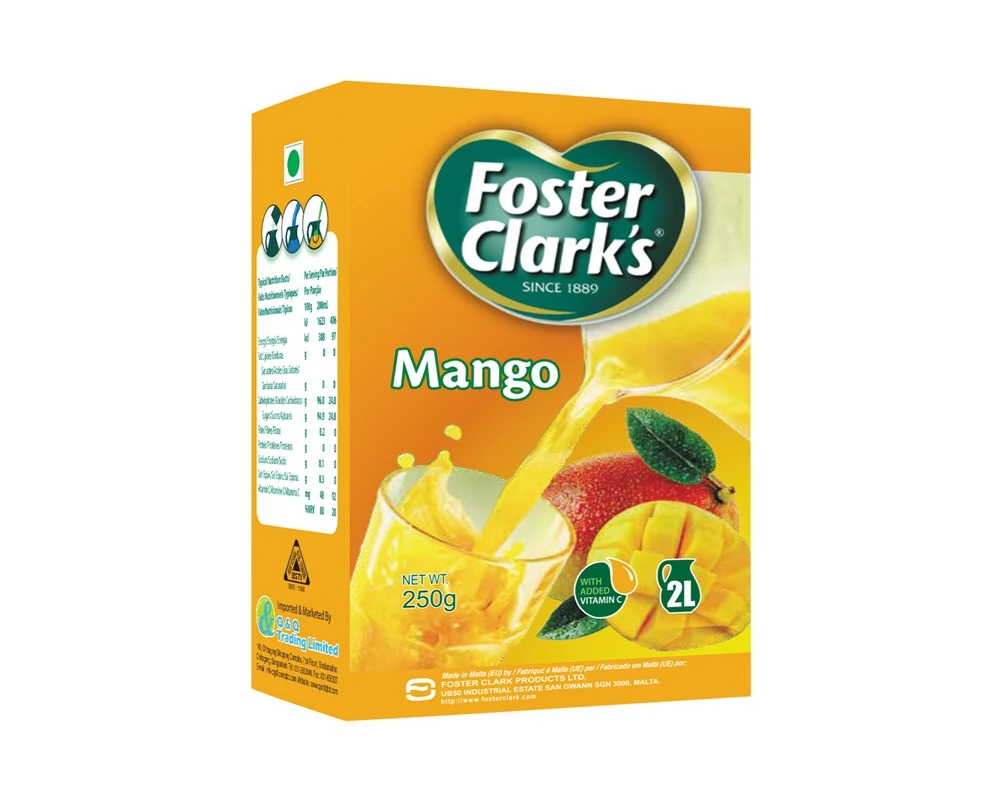 Foster Clark's Mango Instant Drink Powder 250gm