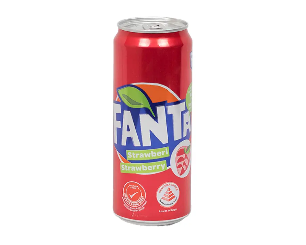 Fanta Strawberry Flavour Drink 330(±)10ml (Can) Imported