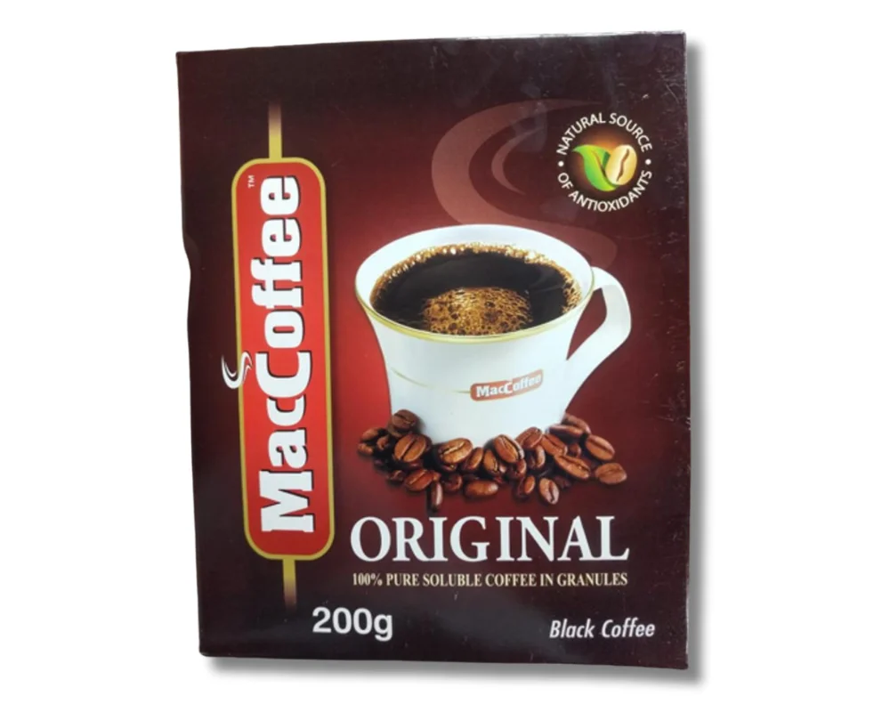 MacCoffee Original Black Coffee PP 200gm