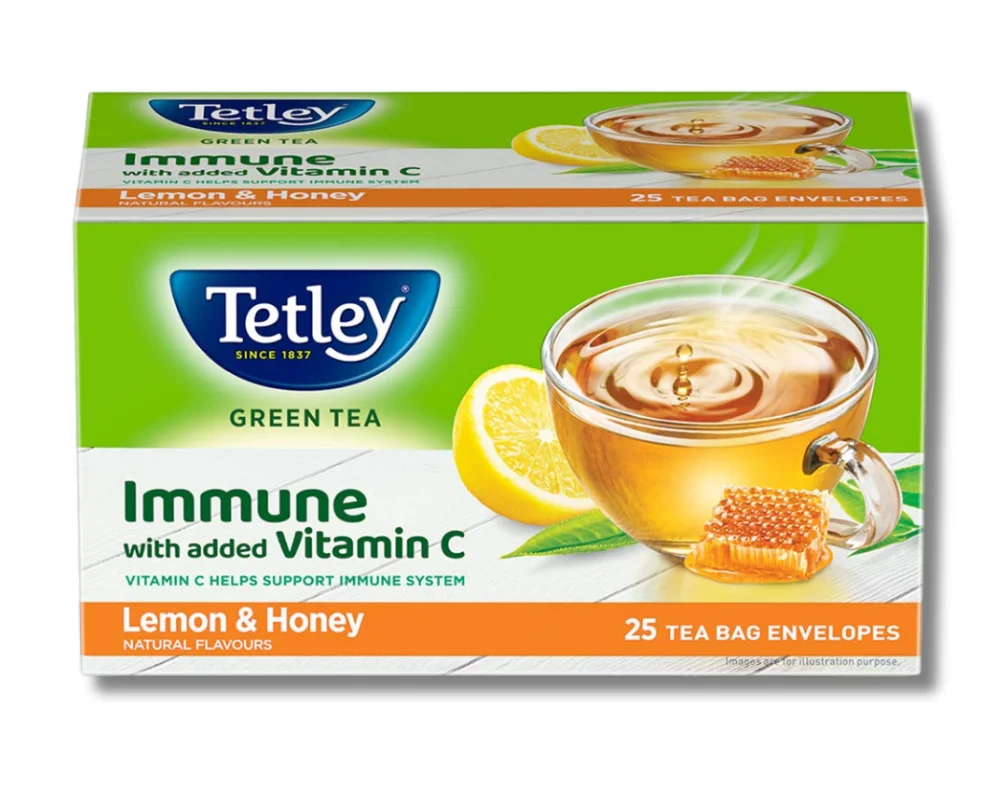 Tetley Flavour Lemon & Honey (25 Tea Bag)