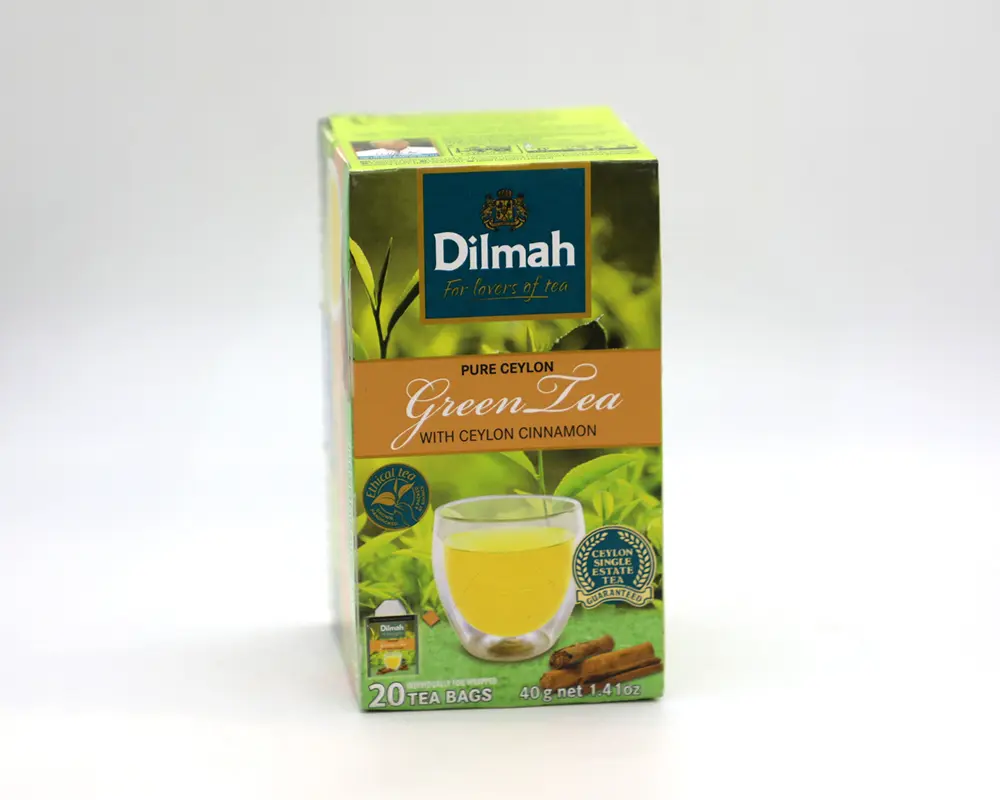 Dilmah P.C.Green Tea Ceylon Cinnamon 40gm