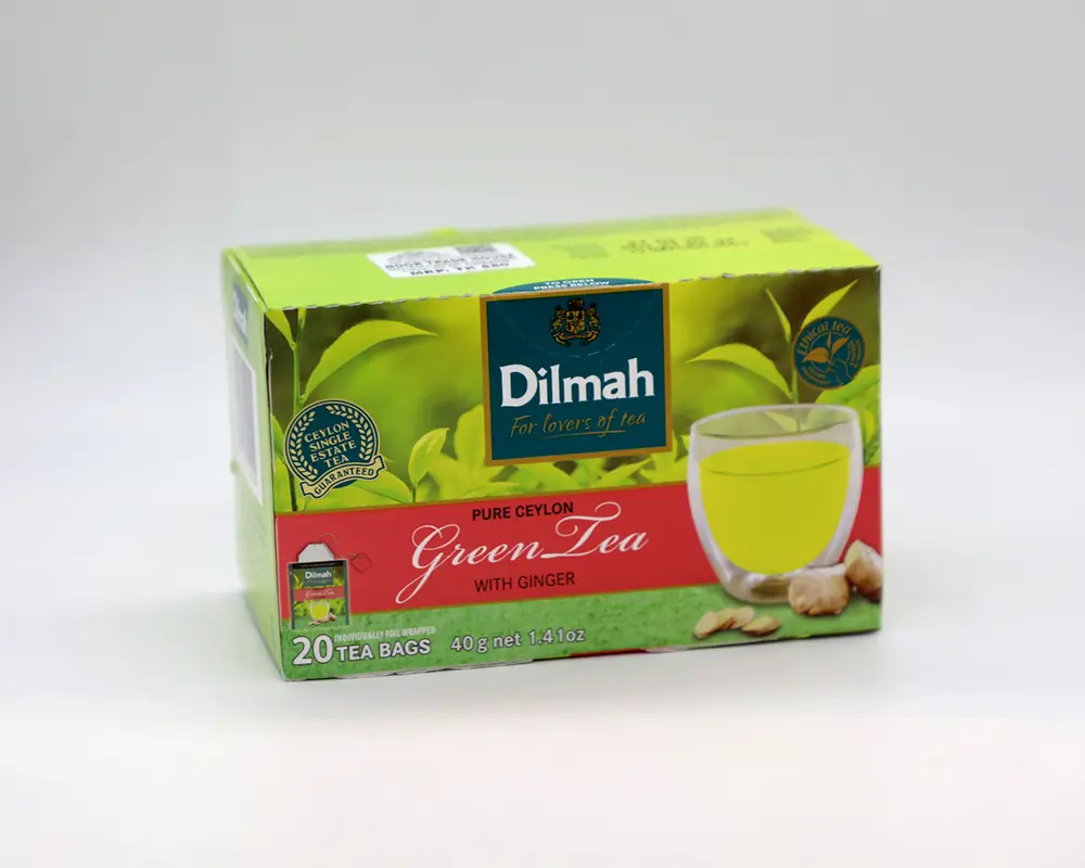 Dilmah P.C.Green Tea Ginger 40gm