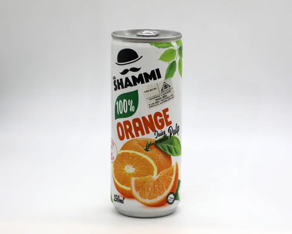 Mr. Shammi Orange Drink Juice 250ml
