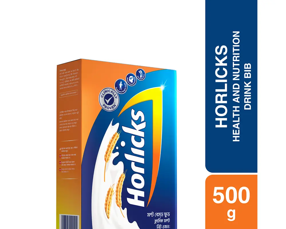 Horlicks Classic Malt 500gm (BIB)