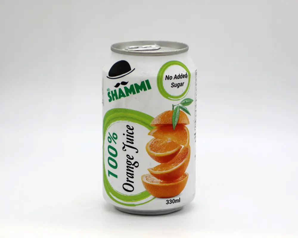 Mr. Shammi 100% Orange Juice 330ml