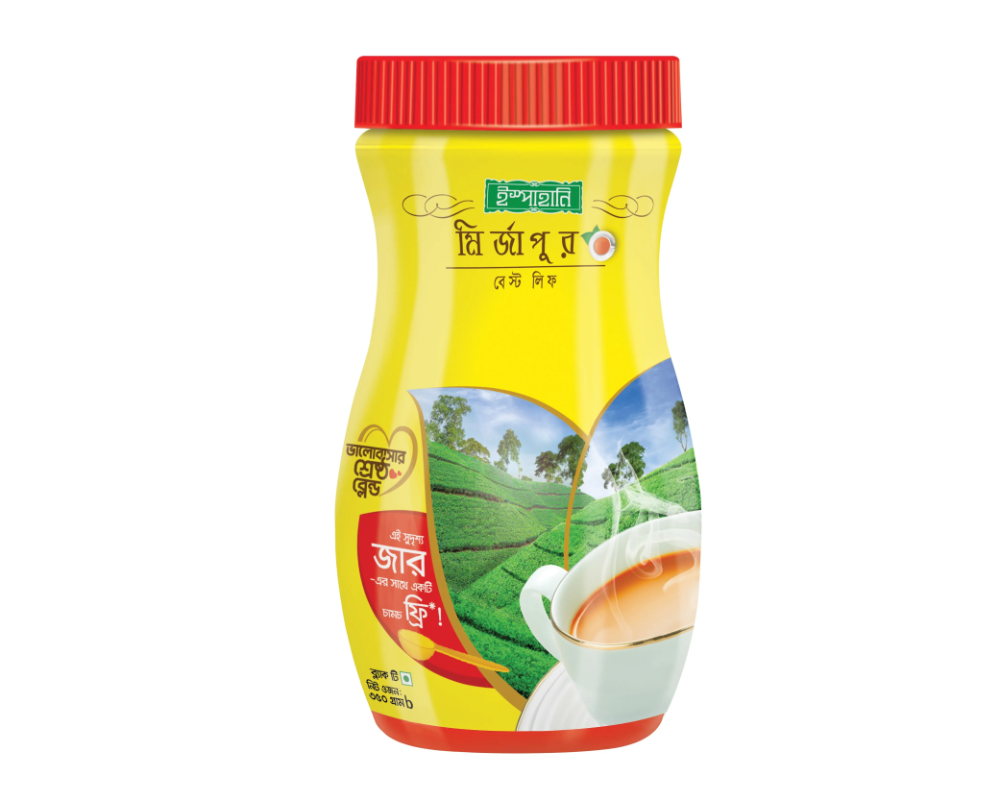 Ispahani Mirzapore Best Leaf 350gm Bangladesh (Jar)