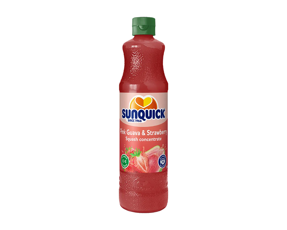 Sunquick Pink Guava & Strawberry Squash 700ml LK