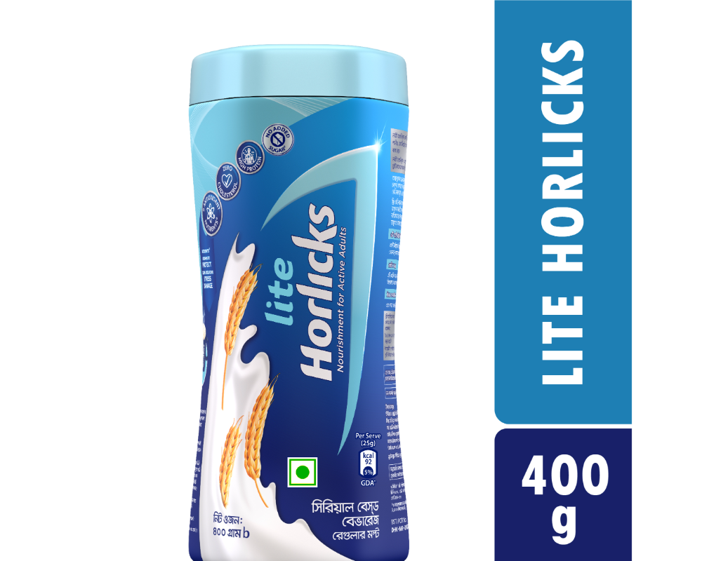 Horlicks Lite 400gm (Jar)