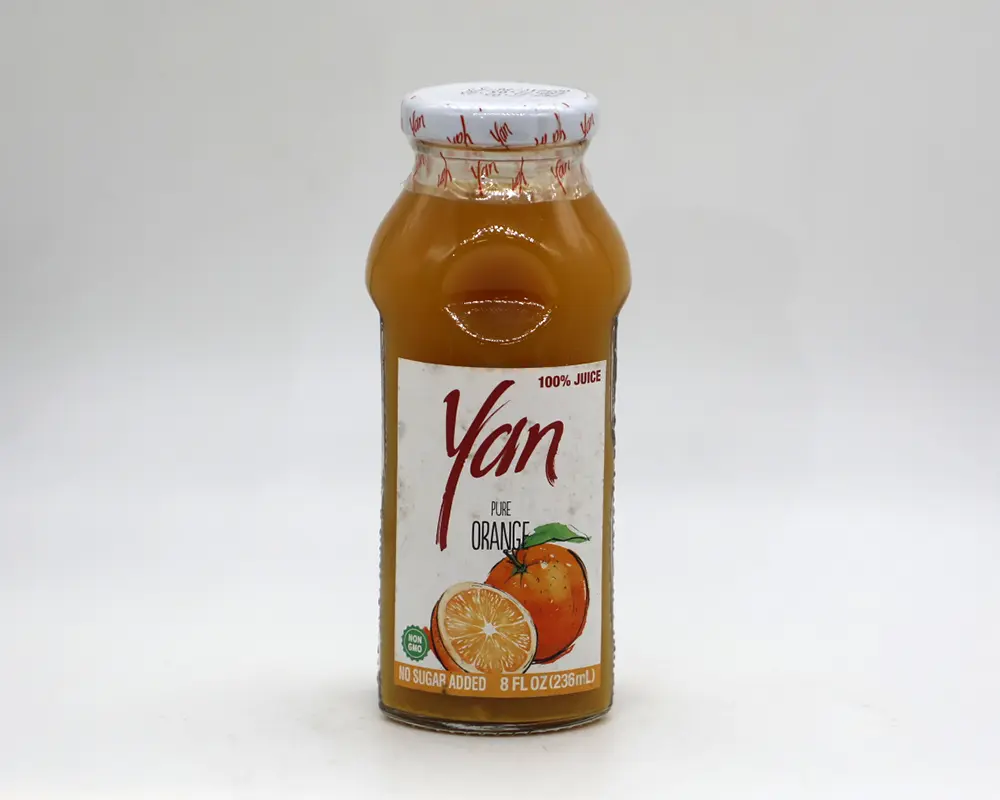 Yan Orange 100% Juice 236ml (Armenia)
