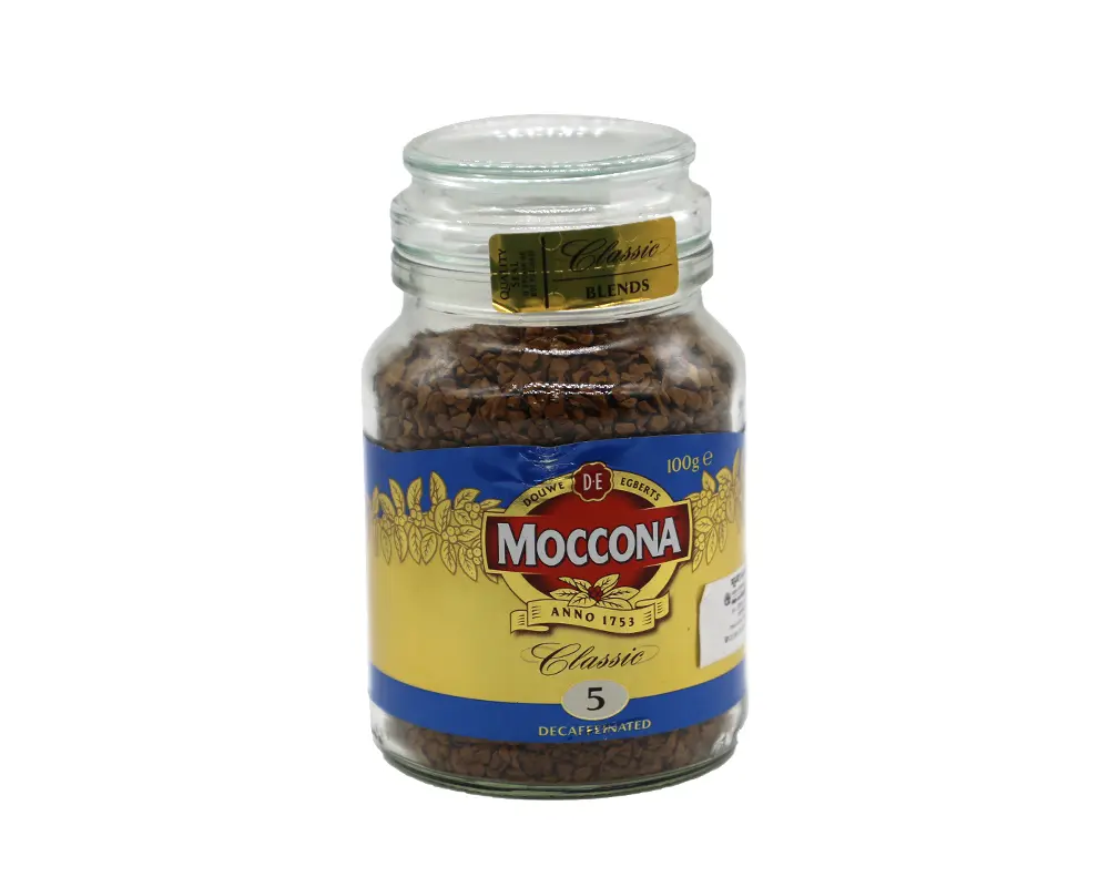 Moccona Classic Decaffeinated Coffee 100gm NL