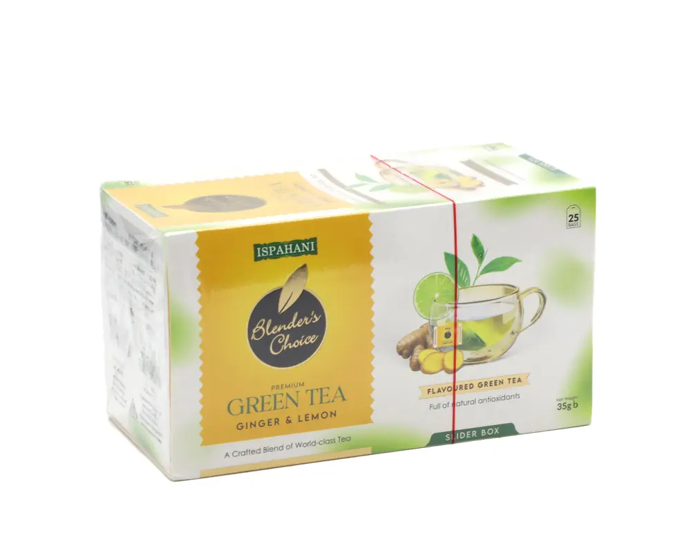 Ispahani Blender's Choice Ginger & Lemon Green Tea 35gm