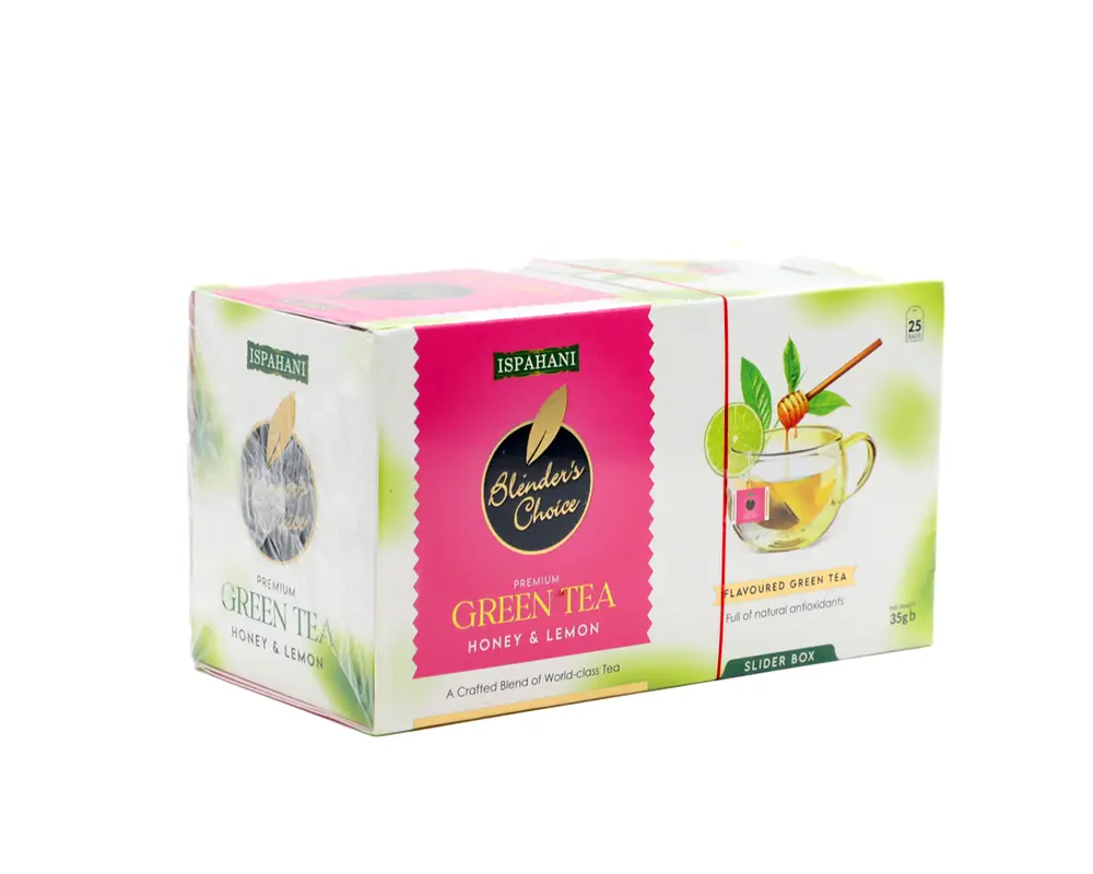 Ispahani Blender Choice Honey & Lemon Green Tea 35gm