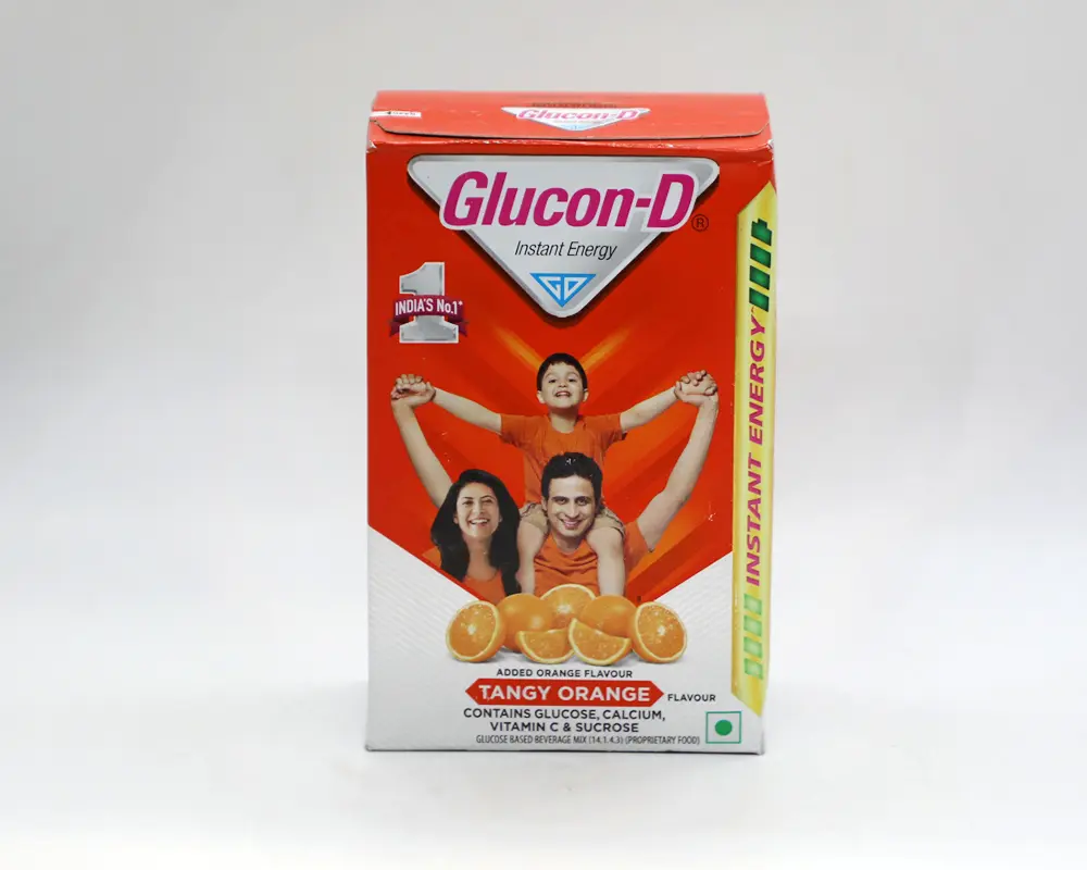Glucon-D Instant Energy Tangy Orange 400gm (BIB)
