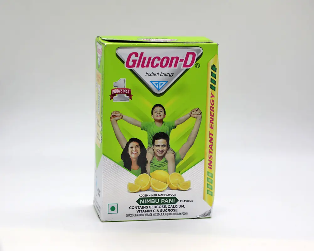 Glucon-D Instant Energy Nimbu Pani 400gm (BIB)