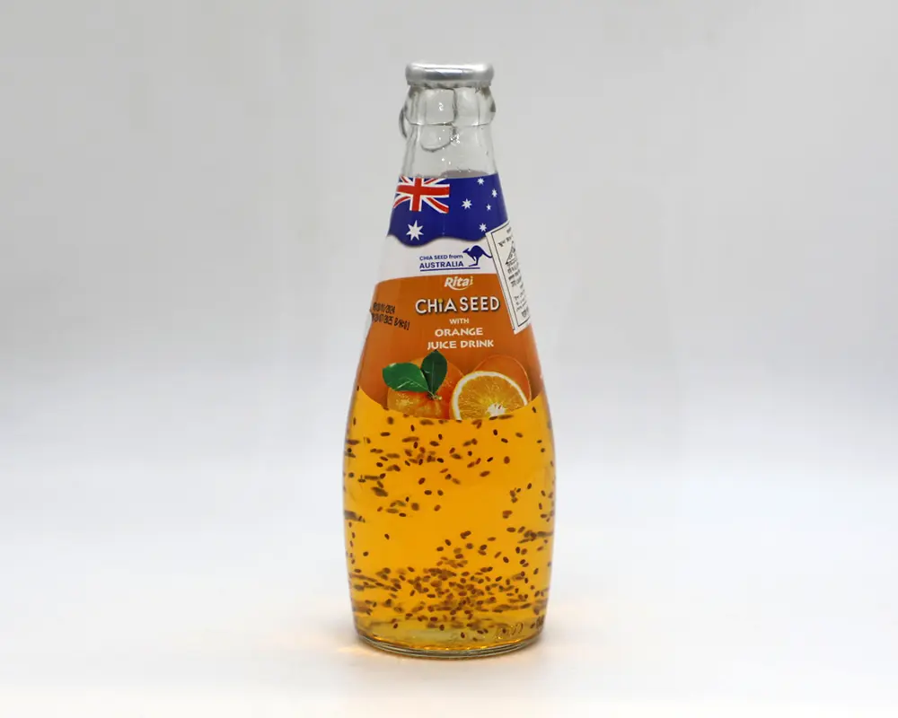 Rita Chia Seed Orange Drink 290ml (Vietnam)