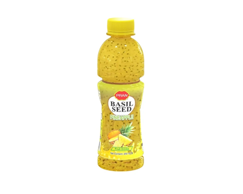 PRAN Basil Seed Pineapple Drink 250ml