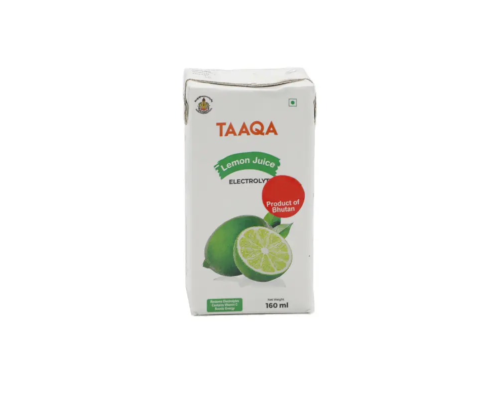 Taaqa Lemon Juice 160ml Bhutan