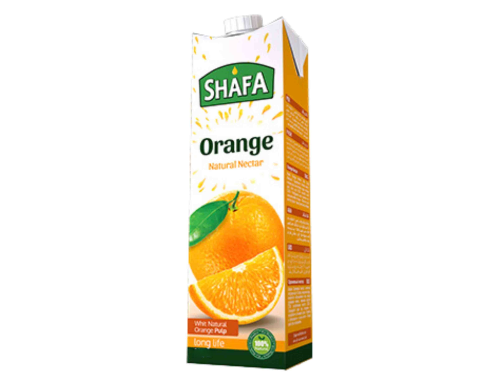 Shafa Orange Natural Nectar Juice 1Ltr. (Afghanistan)