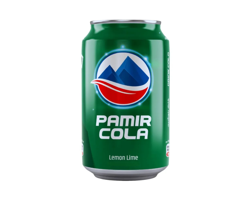 Pamir Cola Lemon Lime Drink 300ml (Can) Afghanista