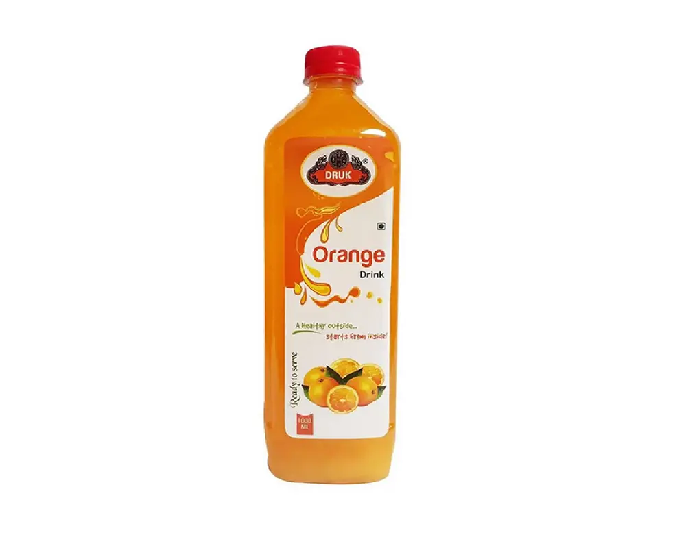 Druk Orange Fruit Juice 1000ml (Bhutan)