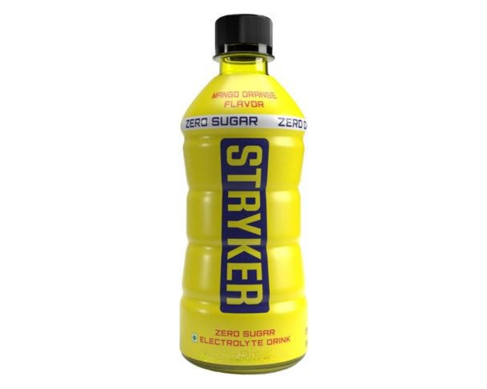 Stryker Zero Sugar Electrolyte Drinks Mango & Orange Flavor 400ml