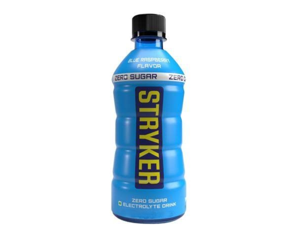 Stryker Zero Sugar Electrolyte Drinks Blue Raspberry Flavor 400ml