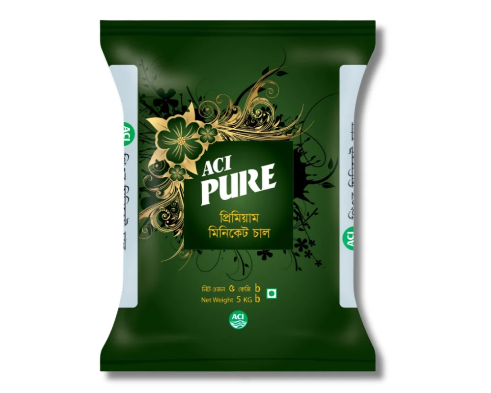 ACI Pure Miniket (Jirashail) Rice 5kg