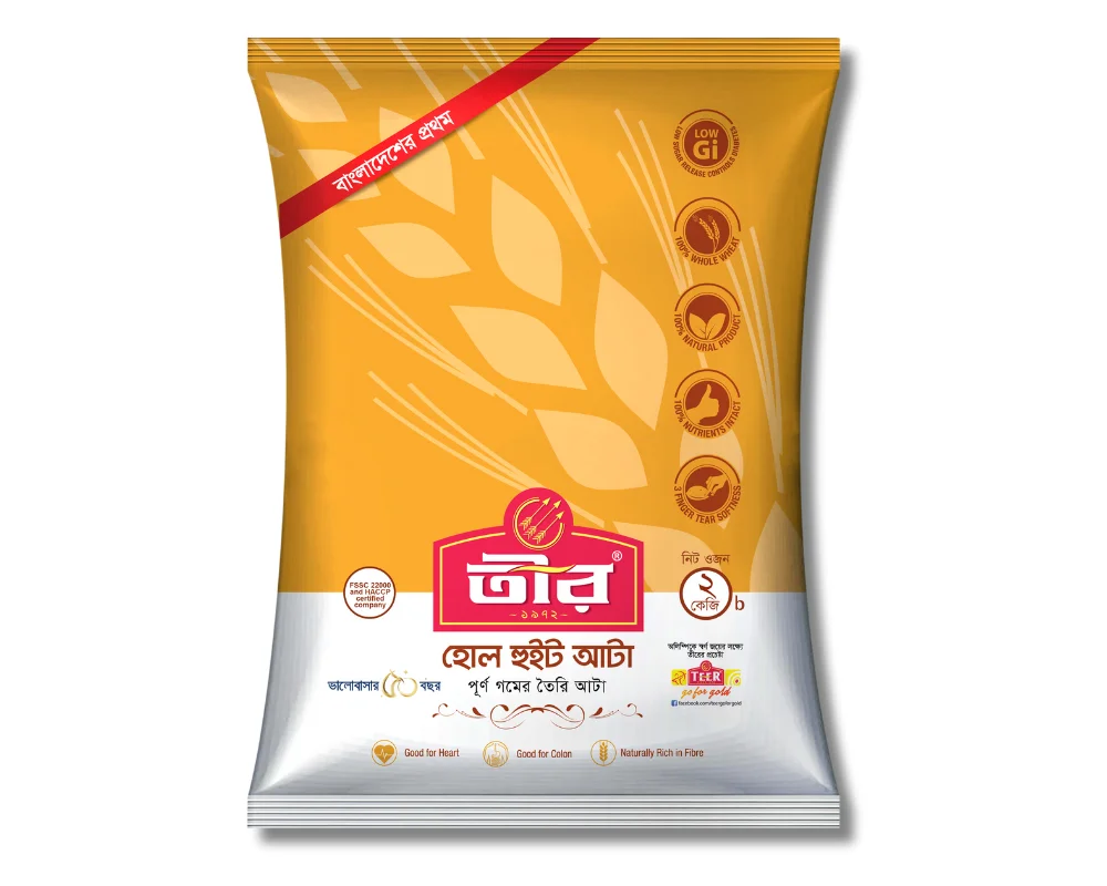 Teer Whole Wheat Atta 2kg