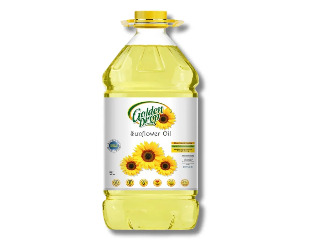 Golden Drop Sunflower Oil 5Ltr.