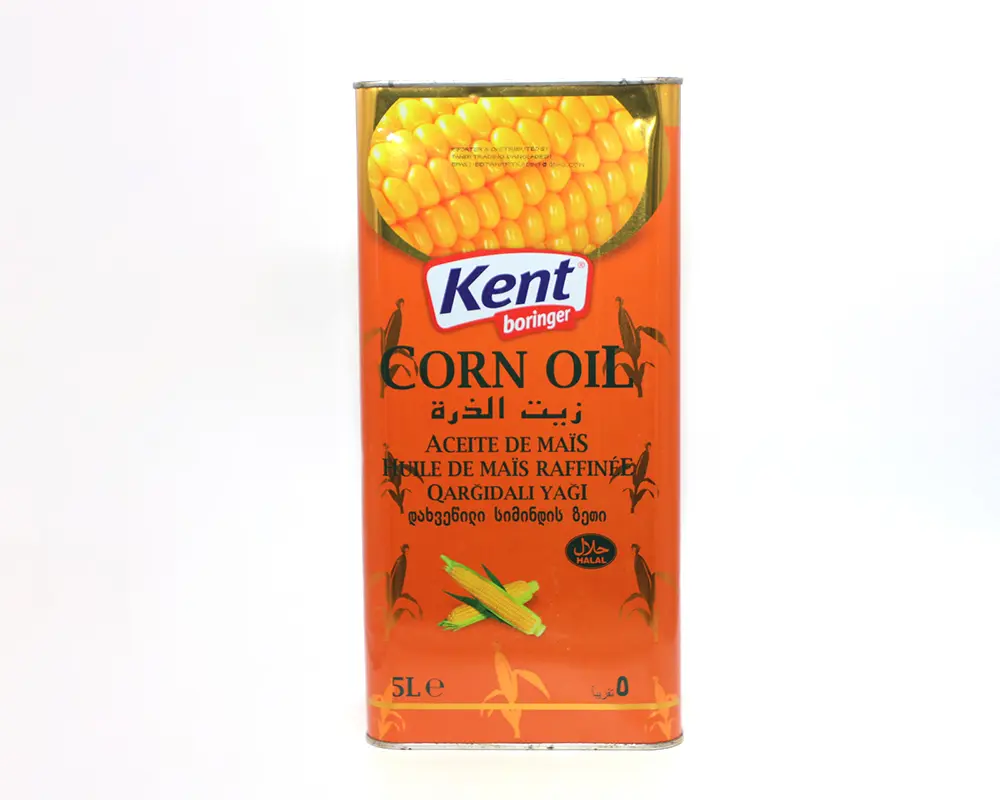 KENT Boringer Corn Oil Tin 5Ltr.