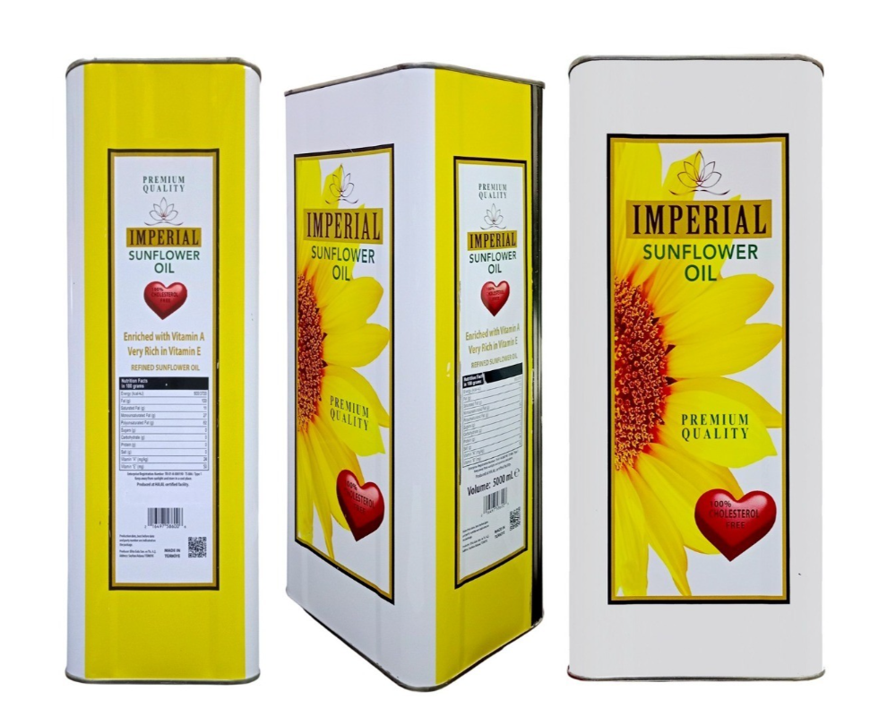 Imperial Sunflower Oil 5Ltr. (Tin Can)
