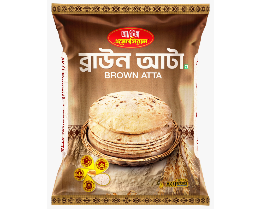 Akij Essential Brown Atta 2kg