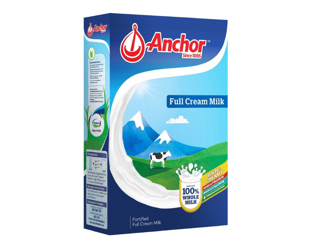 Anchor Instant Full Cream Milk Powder 350gm (BIB)