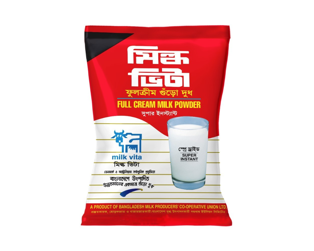 Milk Vita Full Cream Milk Powder 1kg (Poly)